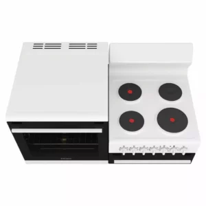 Westinghouse 110cm Freestanding Elevated Electric Cooker WDE132WC-L - Factory Seconds