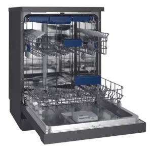 Westinghouse 60cm Dark Stainless Steel Auto Door Dishwasher WSF6606KXB- Factory Seconds