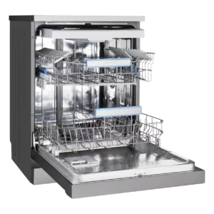 Westinghouse 60cm 15 Place Setting Freestanding Dishwasher with SensorWash - Dark Stainless Steel WSF6608KXA- Factory Seconds