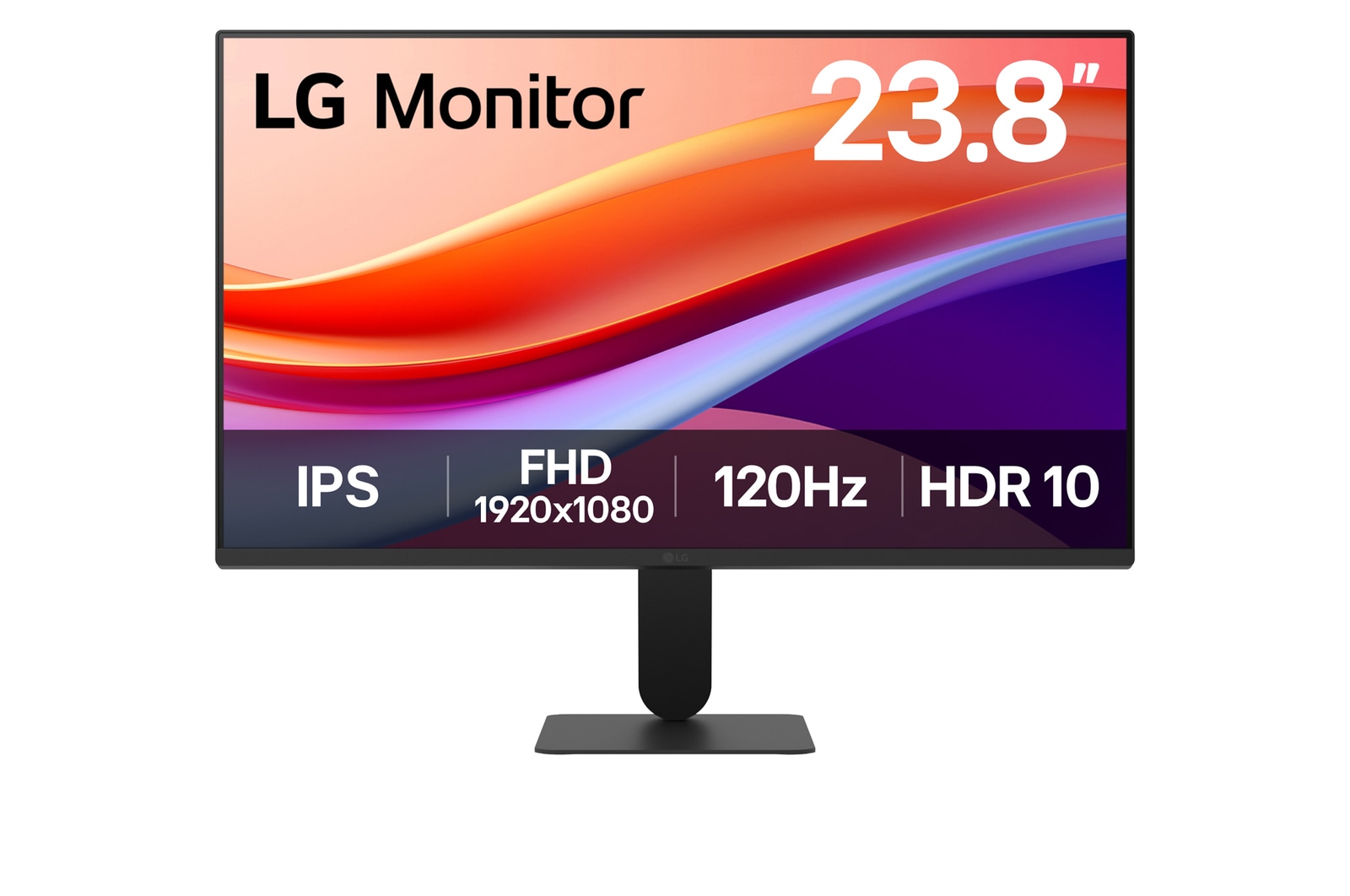 LG 23.8-inch IPS Full HD 120Hz monitor 24U411A-B- Carton Damaged