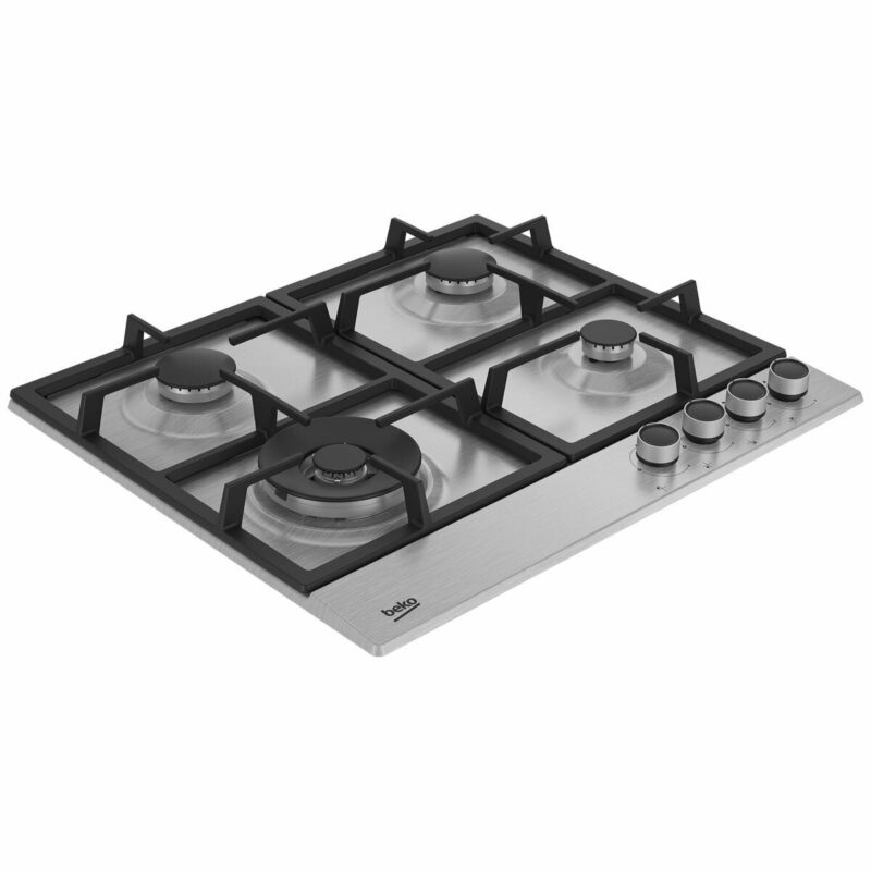 Beko 60cm Stainless Steel Gas Cooktop BCT60GX1 - Carton Damage