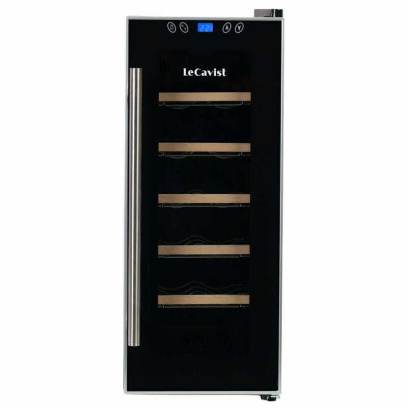 LeCavist 12 Bottle Wine Fridge Single Zone LCCV12B - Carton Damage