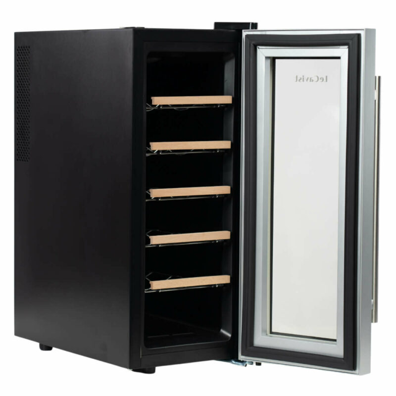 LeCavist 12 Bottle Wine Fridge Single Zone LCCV12B - Carton Damage