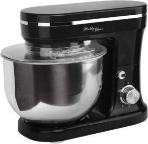 Healthy Choice 1200W Mix Master 5L Kitchen Stand Mixer w/Bowl/Whisk/Beater_MMX1400T- Carton Damaged