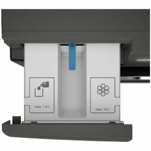 Beko 9Kg Front Load Washing Machine Graphite with Steam and WiFi BFLB904ADG - Carton Damage