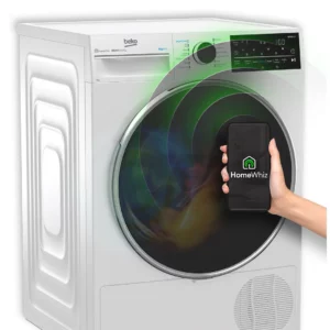 Beko 10kg Hybrid Heat Pump Dryer with Steam BDPB104HW - Carton Damage