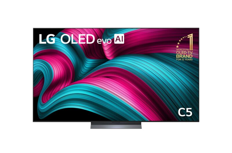 LG OLED77C5PSA 77-inch OLED EVO C5 AI UHD 4K Smart TV