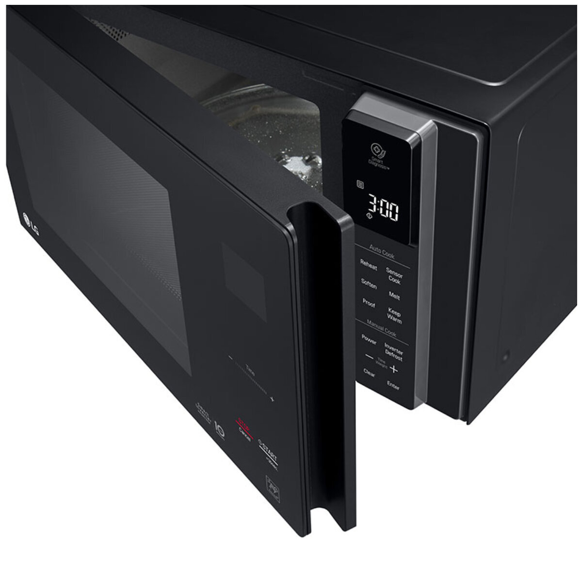 LG 42L 1200W NeoChef Smart Inverter Microwave Oven MS4296OBC - Carton Damaged