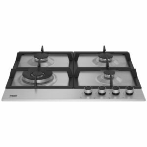 Beko 60cm Stainless Steel Gas Cooktop BCT60GX1 - Carton Damage