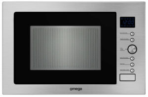 Omega 34L 1000W Fully Integrated Built-In Microwave with Grill OMW34X - Carton Damaged