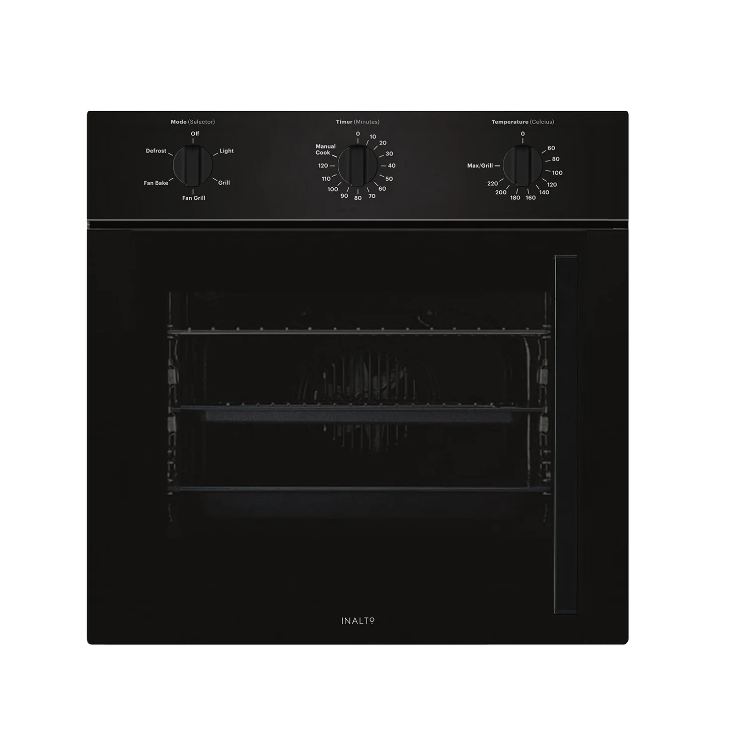 InAlto 60cm Left Hand Side Opening Oven 5 Function IOSO605M-L_ Carton Damaged