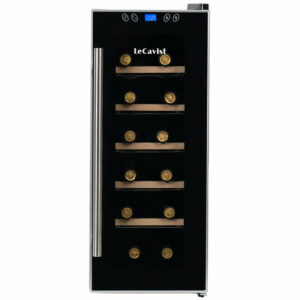 LeCavist 12 Bottle Wine Fridge Single Zone LCCV12B - Carton Damage
