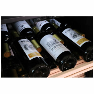 LeCavist 63 Bottle Wine Fridge Single Zone Steel LKCV63N - Carton Damage