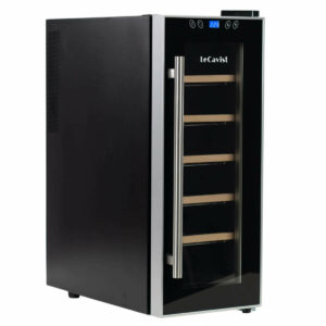 LeCavist 12 Bottle Wine Fridge Single Zone LCCV12B - Carton Damage