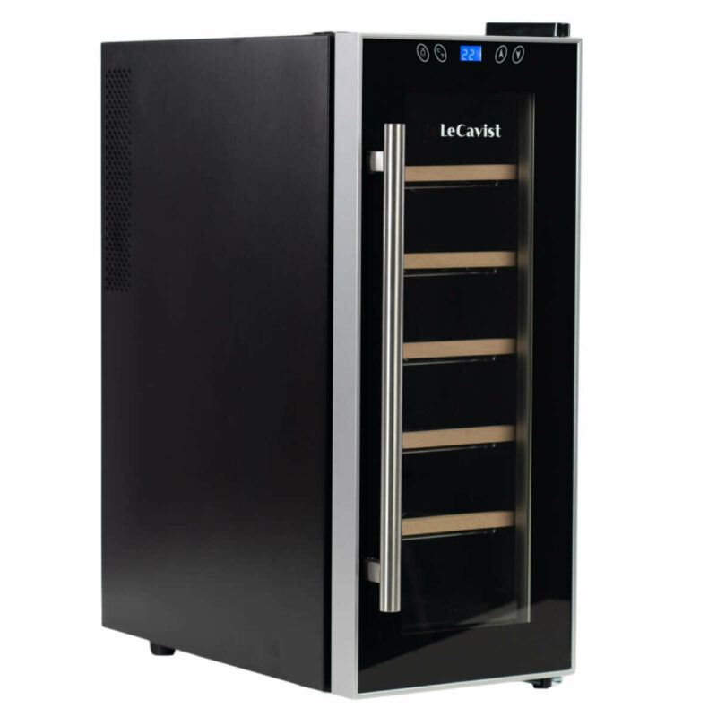 LeCavist 12 Bottle Wine Fridge Single Zone LCCV12B - Carton Damage