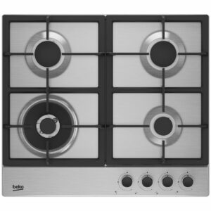 Beko 60cm Stainless Steel Gas Cooktop BCT60GX1  - Carton Damage