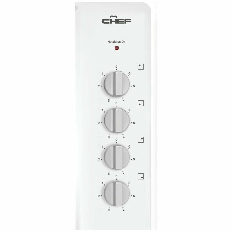 Chef 90cm Electric Solid Cooktop CHS942WB- Factory Seconds