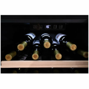 LeCavist 63 Bottle Wine Fridge Single Zone Steel LKCV63N - Carton Damage