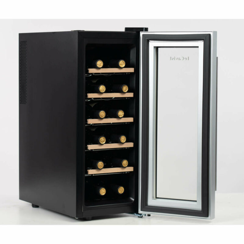LeCavist 12 Bottle Wine Fridge Single Zone LCCV12B - Carton Damage