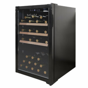 LeCavist 63 Bottle Wine Fridge Single Zone Steel LKCV63N - Carton Damage