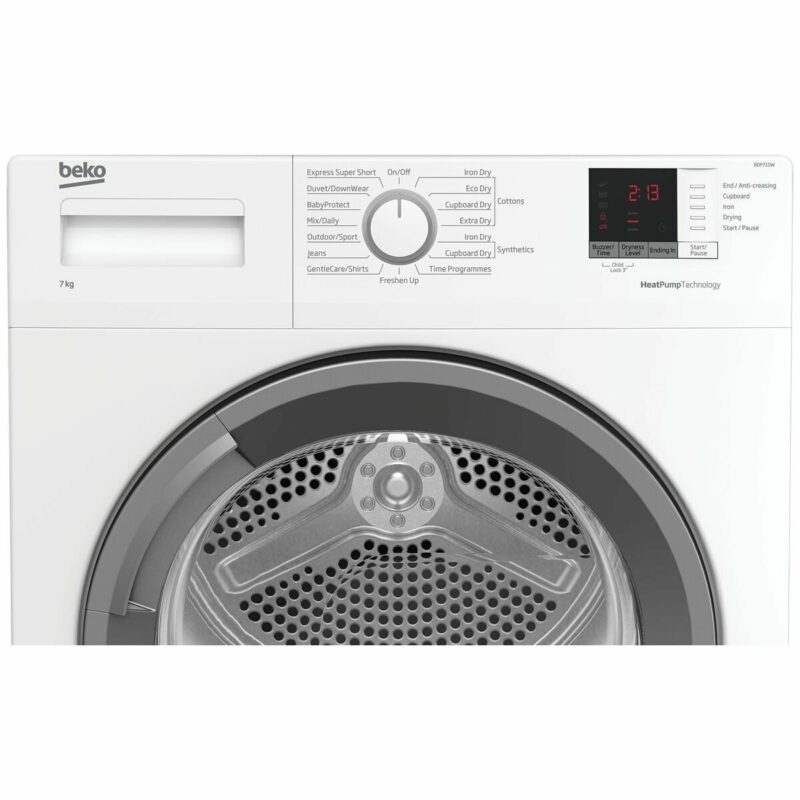 Beko 7kg Heat Pump Dryer BDP710W - Carton Damage