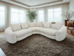 Fable Performance Fabric (Performance Vermont) Oyster Sofa, Carton damaged
