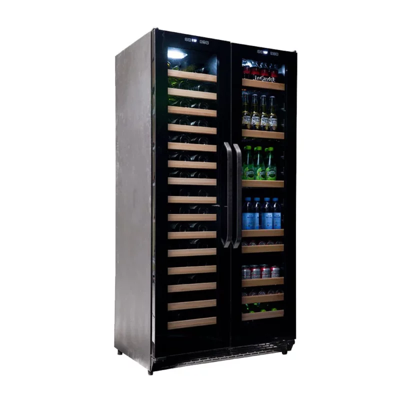 Lecavist 188 Bottle Dual Zone Wine Fridge LCS200VN2Z2D
