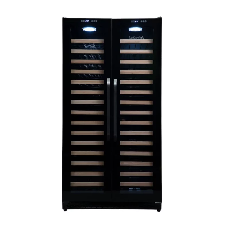 Lecavist 188 Bottle Dual Zone Wine Fridge LCS200VN2Z2D