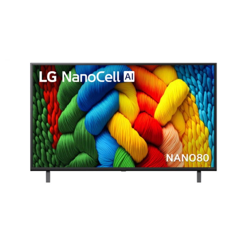 LG 55 Inch NANO80A 4K UHD Smart LED TV 55NANO80ASA- Factory Seconds