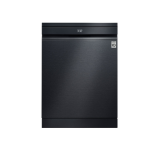LG 15 Place Setting Steam QuadWash Freestanding Dishwasher - Matte Black XD2A25MB - Carton Damaged