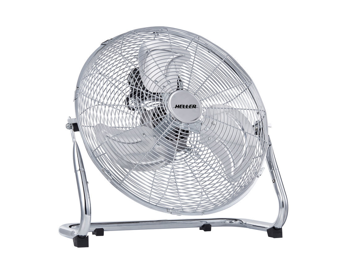 Heller 45cm High Velocity Floor Fan Chrone HMF40BR - BRAND NEW