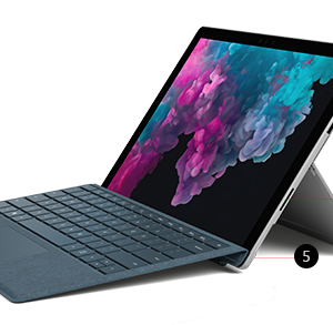 Microsoft Surface Pro 6 (Intel Core i7, 16GB RAM, 512GB) Platinum LST-00003 - Carton Damage