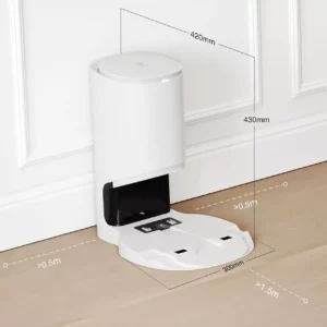 ECOVACS Deebot N8+ Plus 3-in-1 Robot Vacuum Cleaner White - FACTORY SECONDS