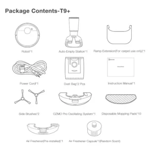 Ecovacs Deebot T9+ Vacuum Cleaner Robot