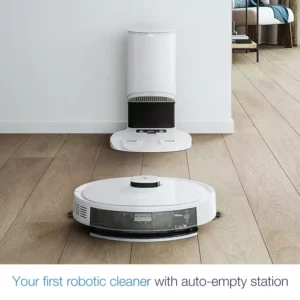 ECOVACS Deebot N8+ Plus 3-in-1 Robot Vacuum Cleaner White - FACTORY SECONDS