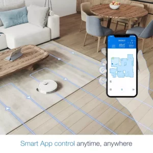 ECOVACS Deebot N8+ Plus 3-in-1 Robot Vacuum Cleaner White - FACTORY SECONDS