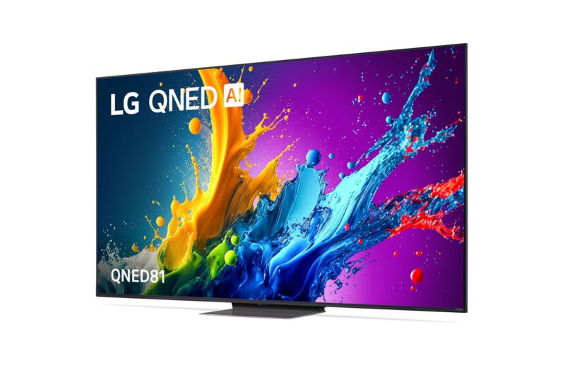 LG 55" 4K Smart QNED TV w/Quantum Dot NanoCell 55QNED85SQA