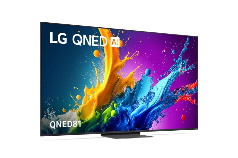LG 55" 4K Smart QNED TV w/Quantum Dot NanoCell 55QNED85SQA