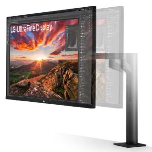 LG 31.5" UltraFine™ UHD 4K Ergo IPS Monitor with USB Type-C™ 32UN880K-B