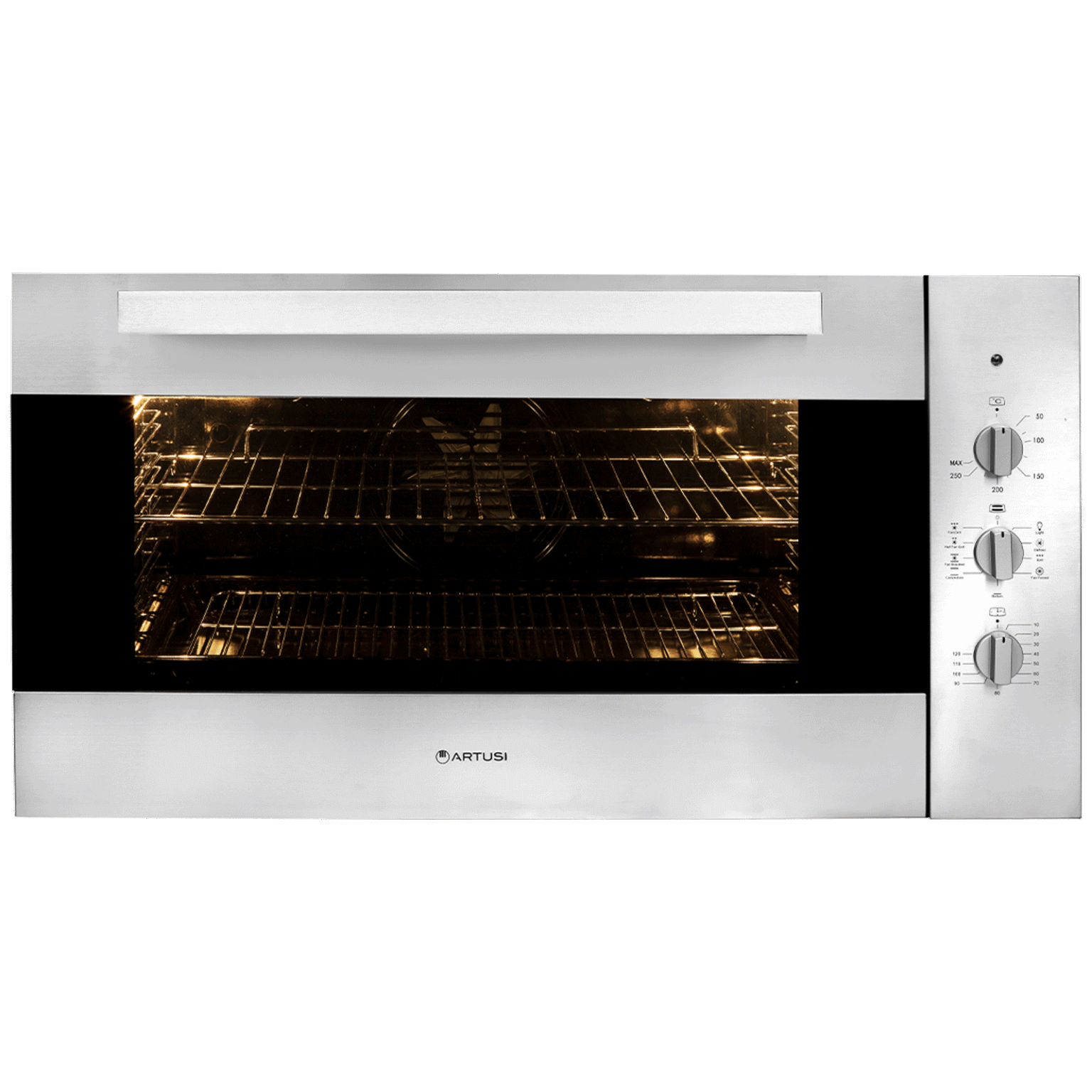 Artusi 90cm White Built-In Electric Oven CAO900W