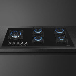 Smeg Classic 90cm Gas on Tempered Glass Cooktop PV395LNAU - Carton Damaged