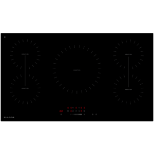 Fulgor FIH90PM 90cm Black Induction Cooktop FIH90PM - Carton Damaged