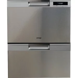 Omega 60cm Double Drawer Dishwasher ODD614X - Carton Damaged