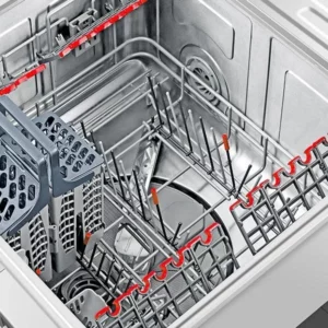 Omega 60cm Double Drawer Dishwasher ODD614X - Carton Damaged