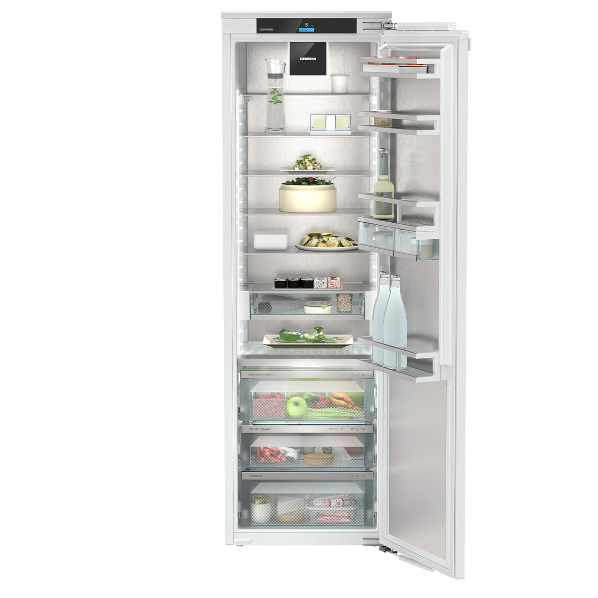 Liebherr 293L Integrated Upright Refrigerator with BioFresh Professional Right Hinge - Carton Damaged