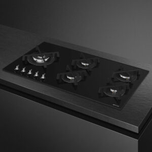 Smeg Classic 90cm Gas on Tempered Glass Cooktop PV395LNAU - Carton Damaged