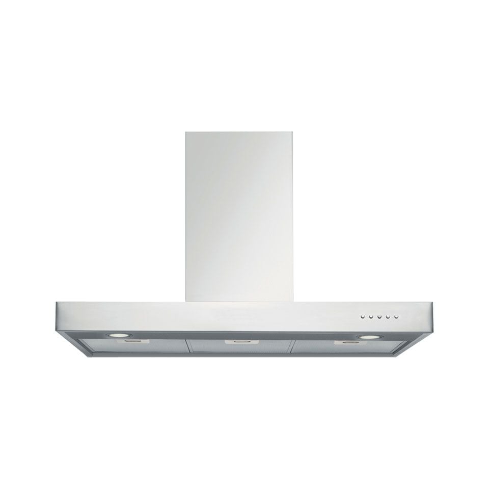 Baumatic 90cm Stainless Steel Canopy Rangehood with 750m3/hr GEH9023 - Carton Damaged