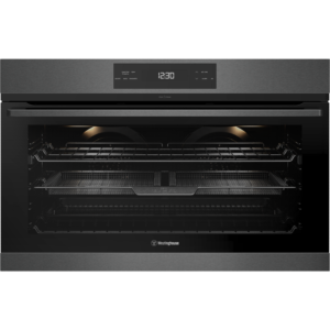 Westinghouse 90cm Dark Stainless Steel Pyrolytic Electric Built-In Oven WVEP917DSC - Carton Damaged