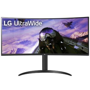 LG 34GP65C-B 34-inch Curved UltraWide QHD Monitor with 160Hz Refresh Rate - Factory Seconds
