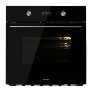 Esatto 60cm 11 Function Pyrolytic Oven EOP6010TB - Carton Damaged